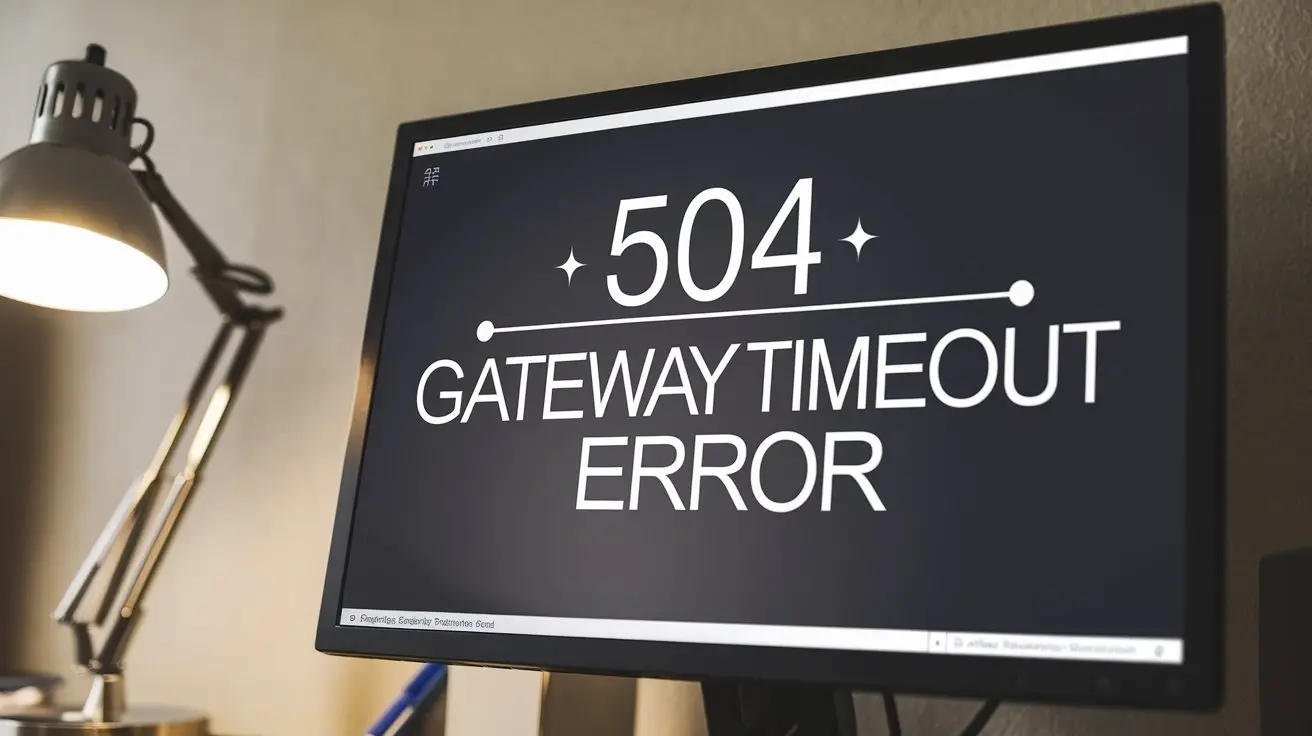 504 Gateway Timeout Error Explained