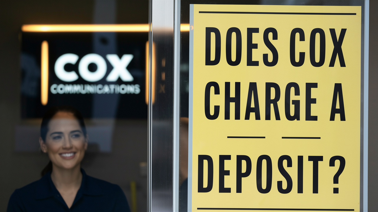 Does Cox Charge a Deposit?