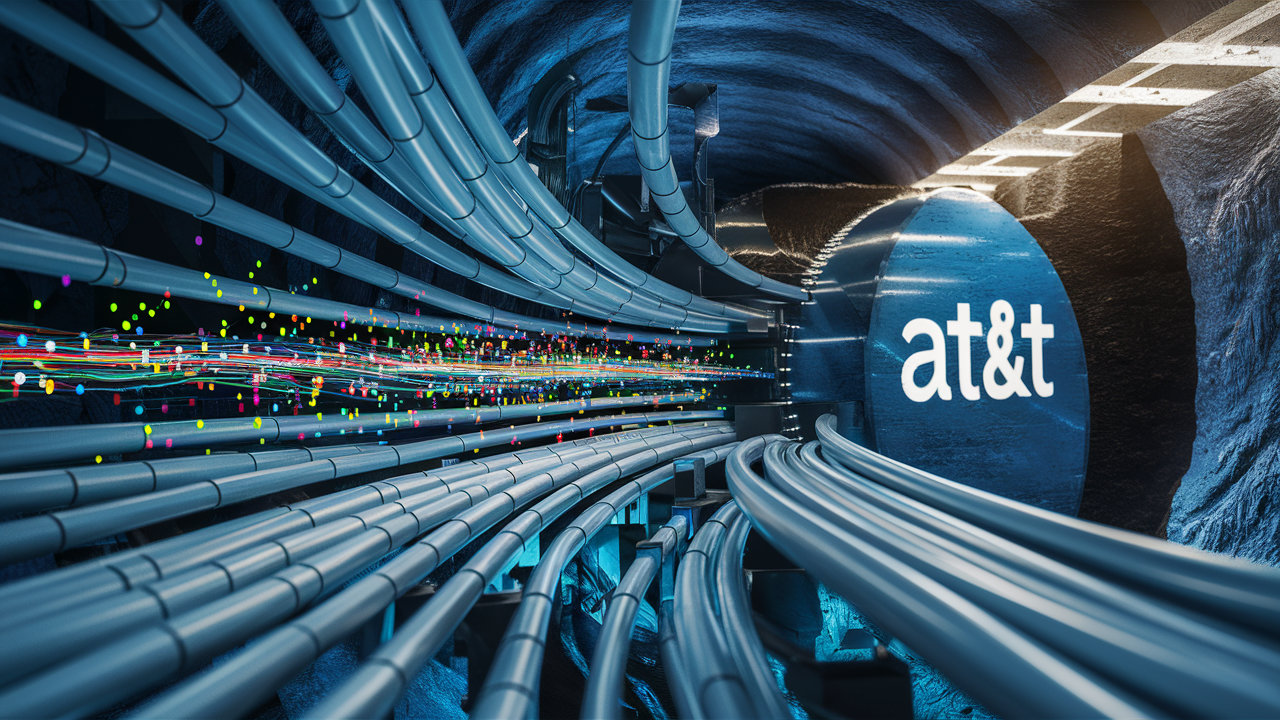 Are ATT fiber lines underground?