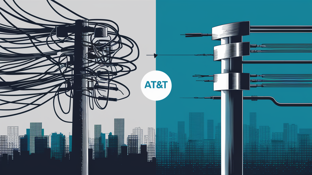 What's the difference between AT&T internet and AT&T fiber?