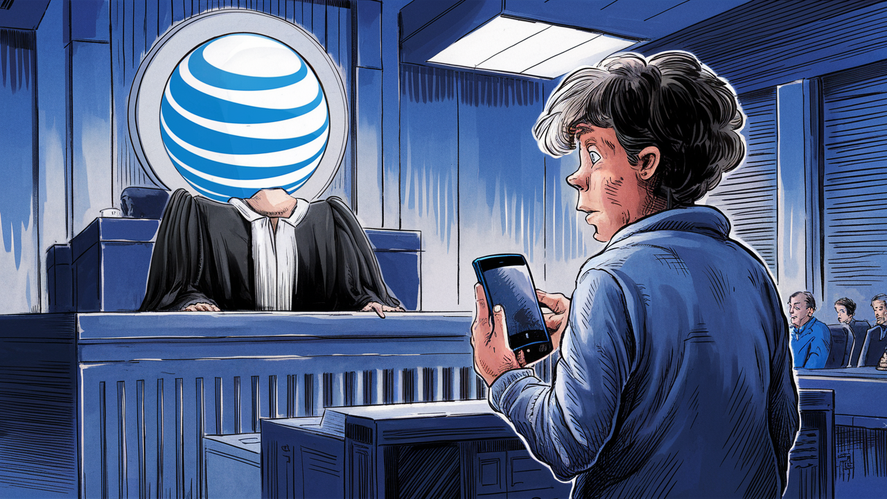 Can AT&T take you to court?