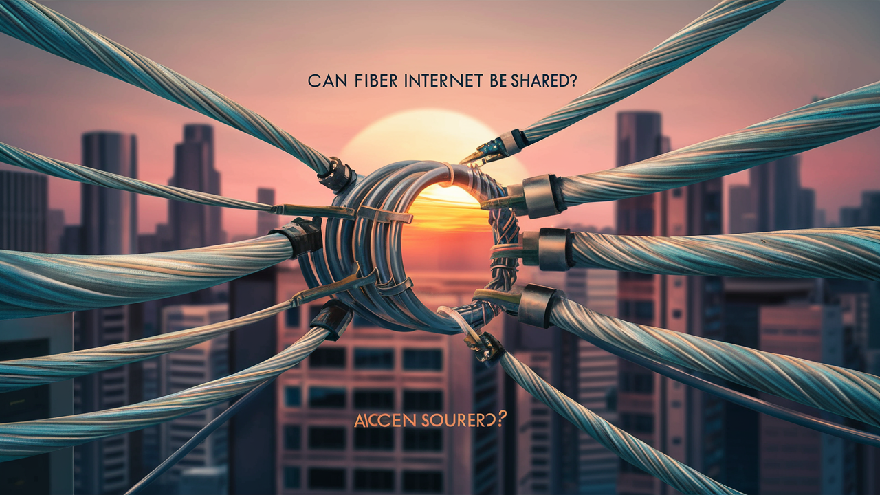 Can fiber internet be shared?