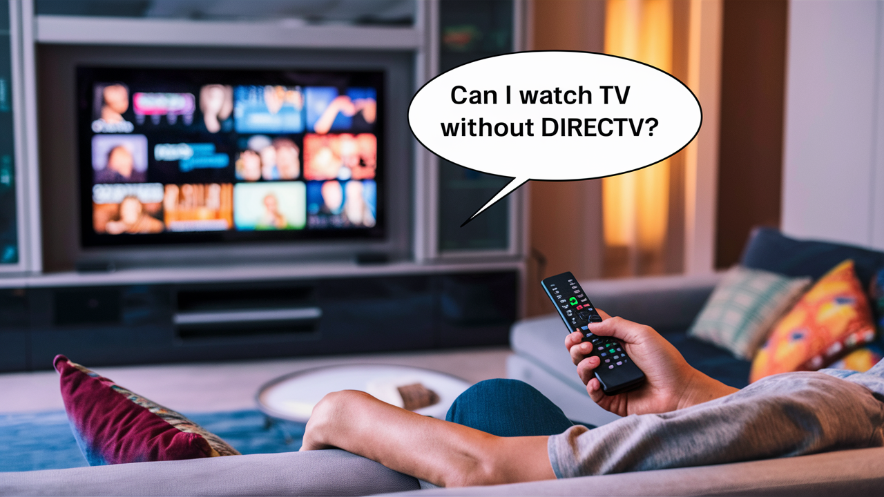 Can I watch TV without DIRECTV?