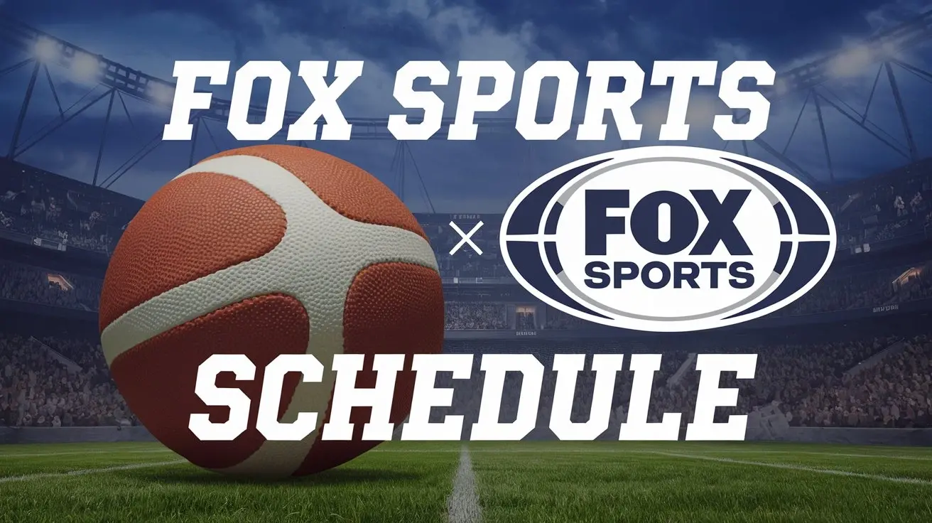 Complete Guide to Fox Sports Schedule: Never Miss Your Favorite Game Again