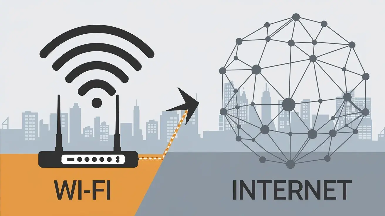 Difference Between Wifi And Internet