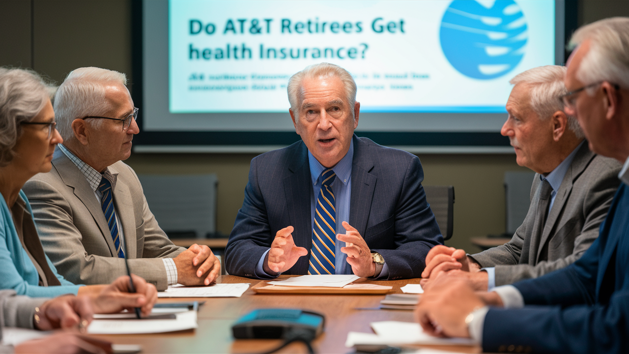 Do AT&T retirees get health insurance?