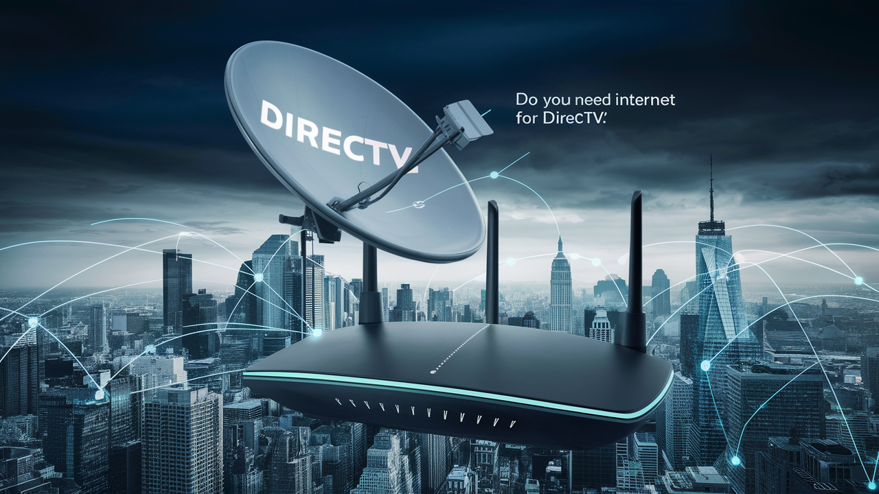 Do you need internet for DIRECTV?