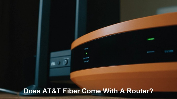 Does AT&T fiber come with a router?