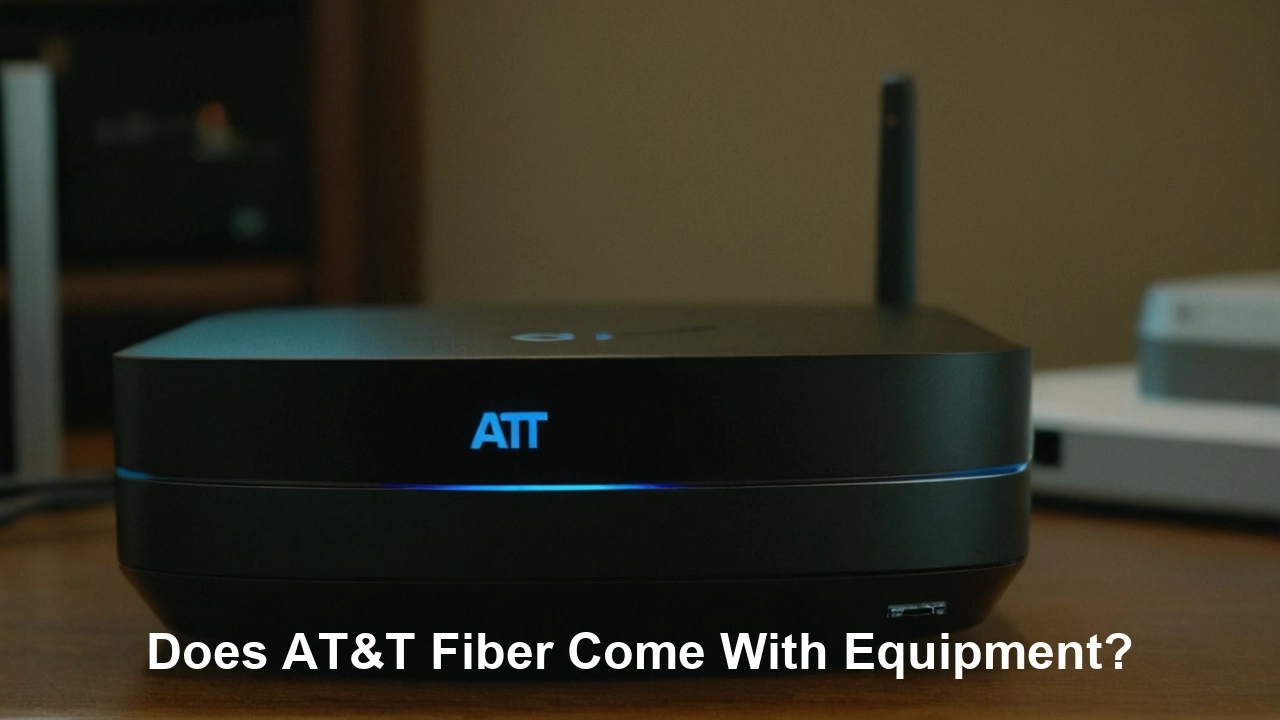 Does ATT fiber come with equipment?