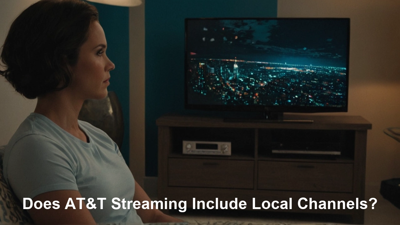 Does AT&T streaming include local channels?