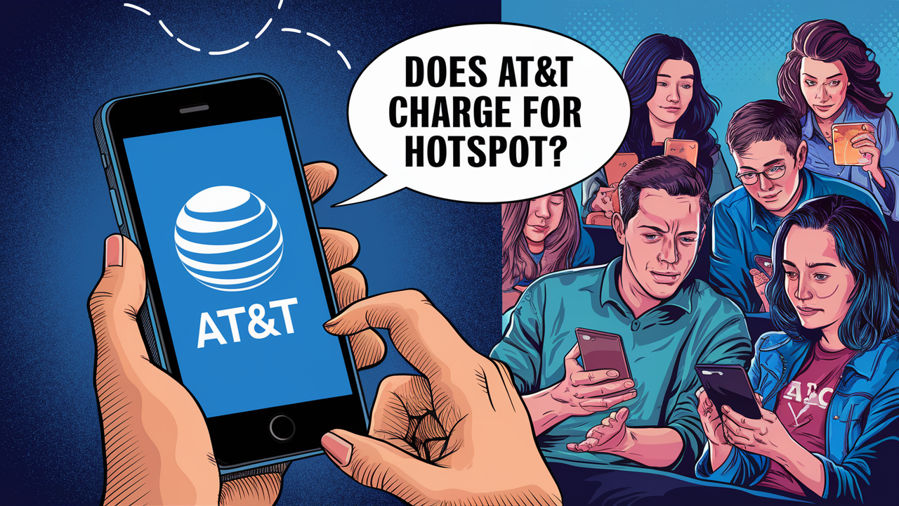 Does AT&T charge for hotspot?