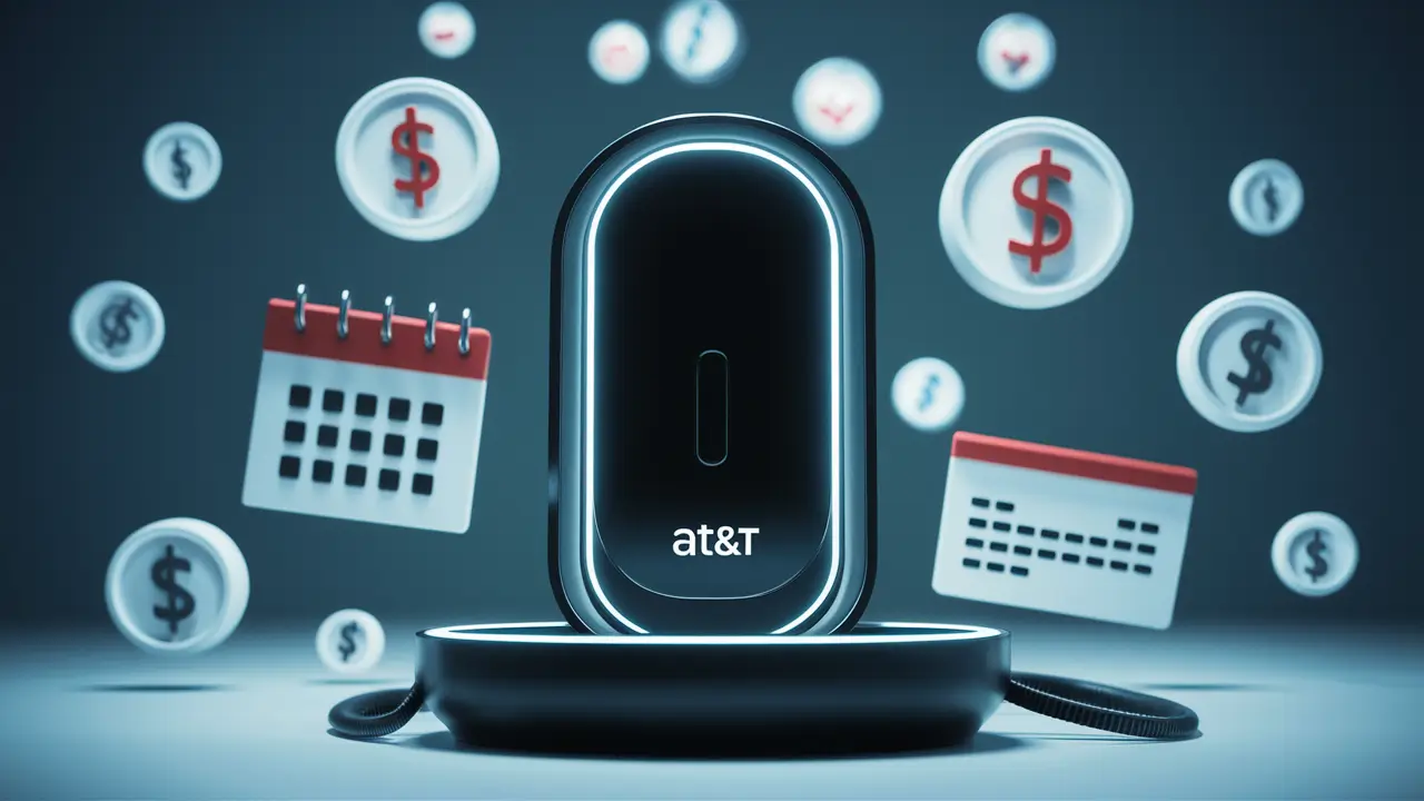 Does AT&T charge monthly for internet modem?