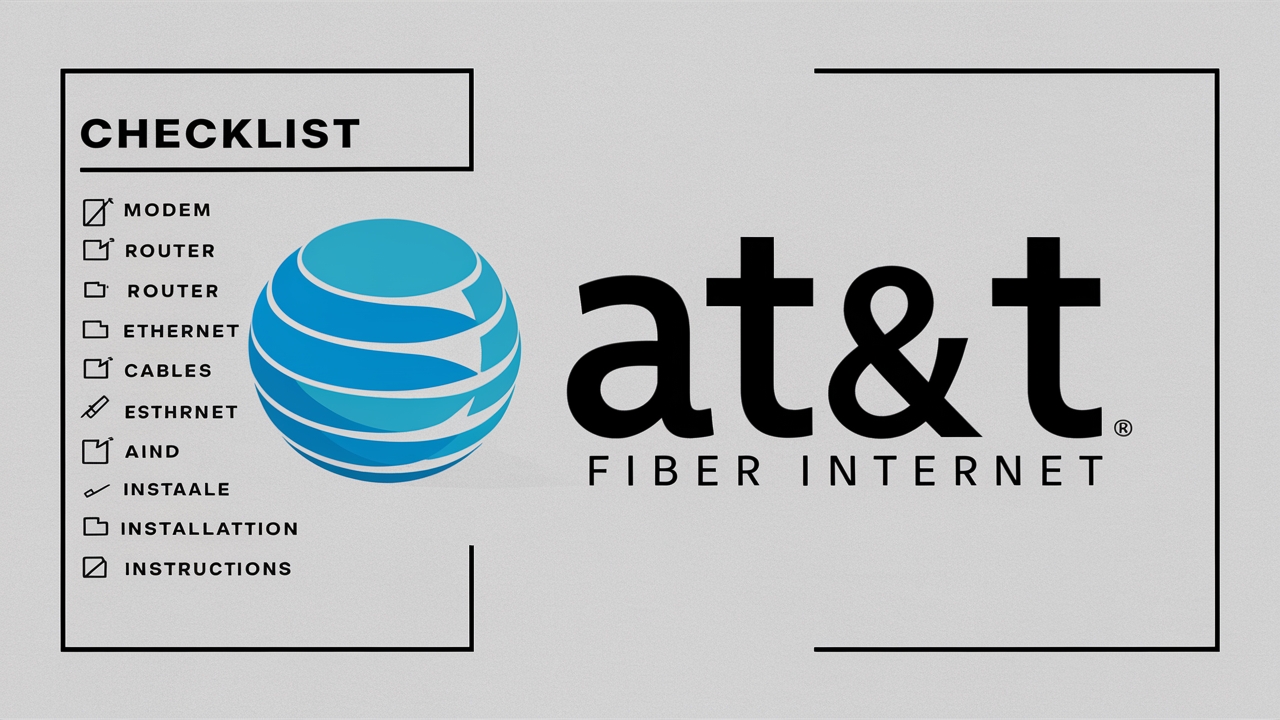 Does AT&T fiber come with equipment?