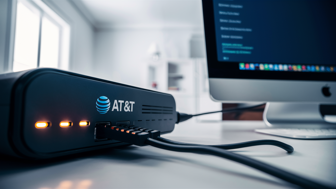 Does AT&T fiber use a modem?