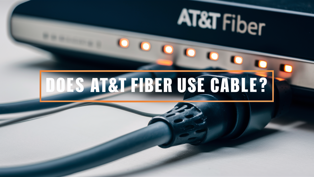 Does ATT fiber use cable?