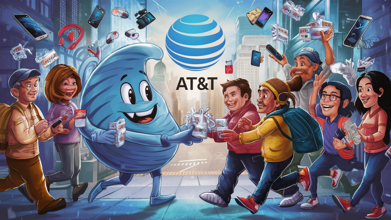 Does AT&T give free stuff?