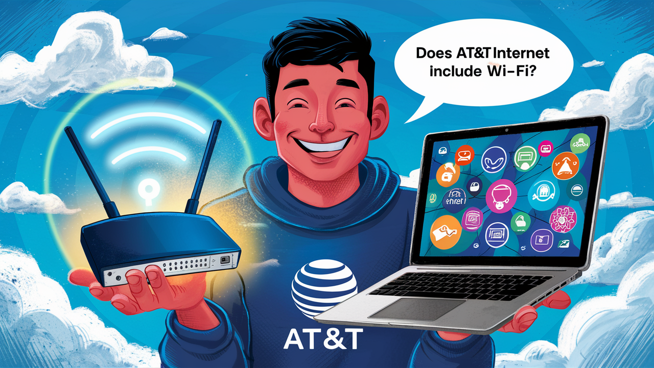 Does AT&T internet include Wi-Fi?