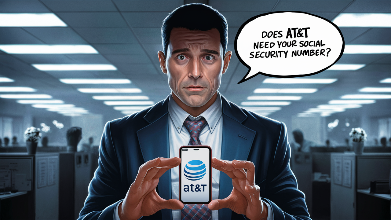 Does AT&T need your Social Security number?