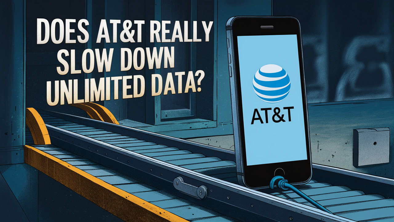 Does AT&T really slow down unlimited data?