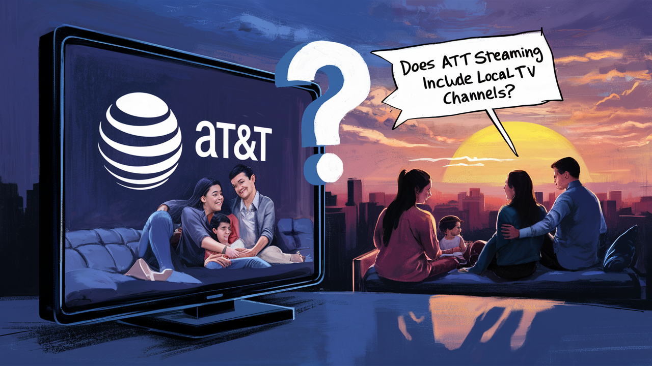 Does AT&T streaming include local channels?