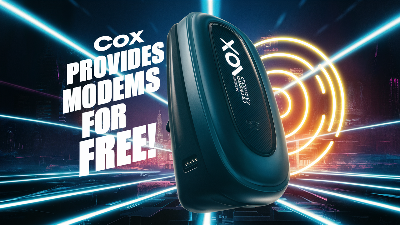 Does Cox Provide Modems for Free?