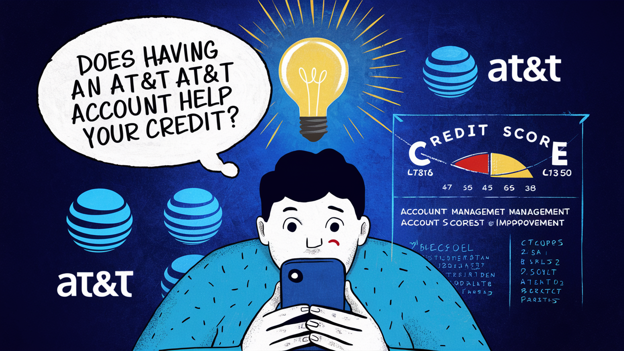 Does having an AT&T account help your credit?