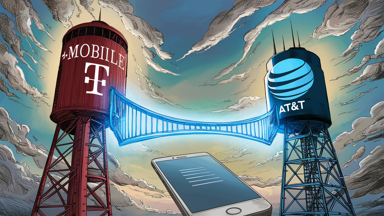 Does T-Mobile use AT&T network?