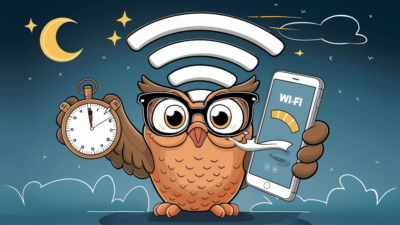 Does Wi-Fi get worse at night?