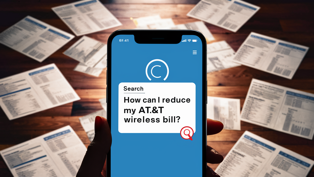 How can I reduce my ATT wireless bill?