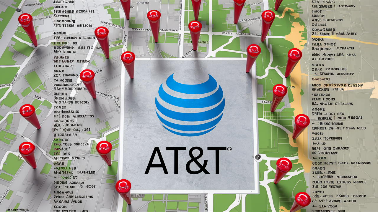 How do I find AT&T Towers near me?