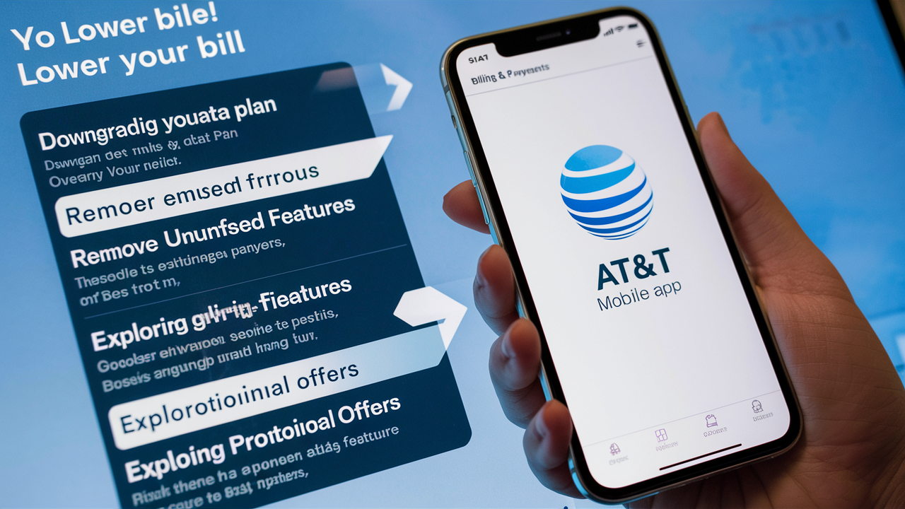 How do I lower my AT&T bill?