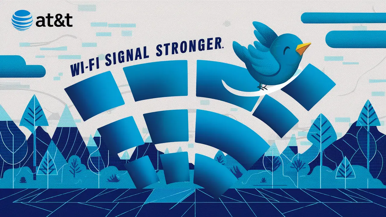 How do I make my AT&T Wi-Fi signal stronger?