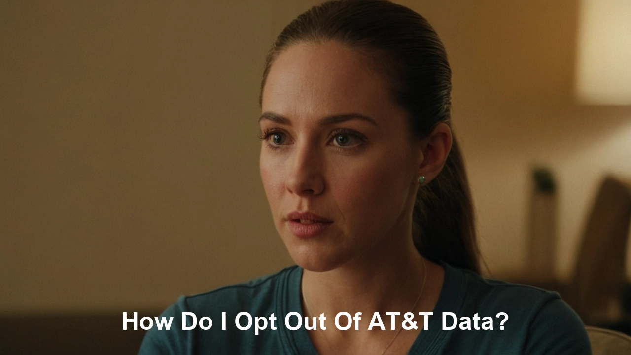 How do I opt out of AT&T data?