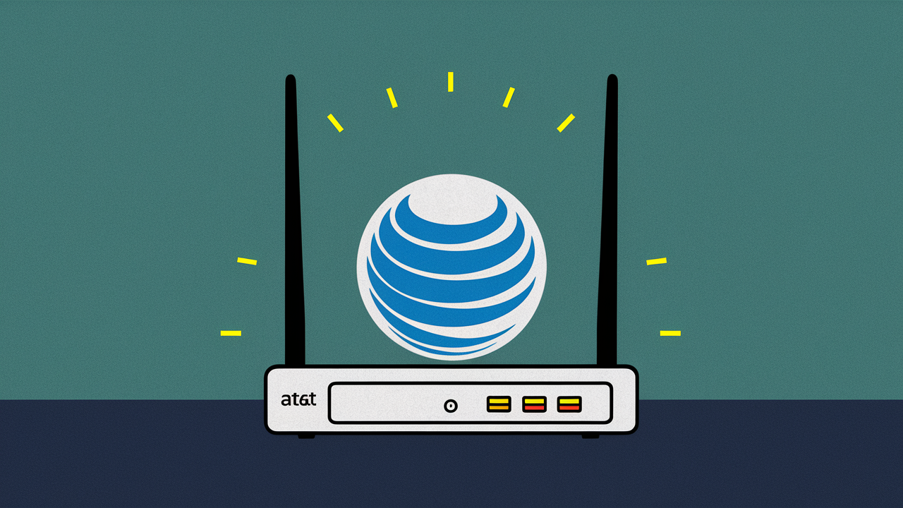 How do I refresh my AT&T router?