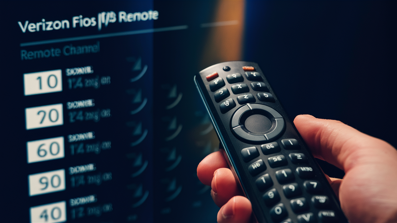 How Do You Program A Verizon Fios Remote Control?