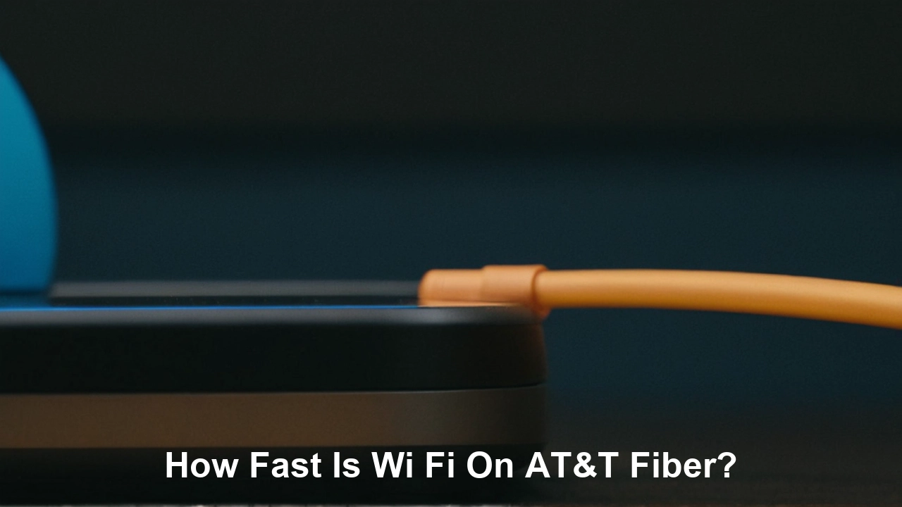 How fast is Wi-Fi on ATT fiber?