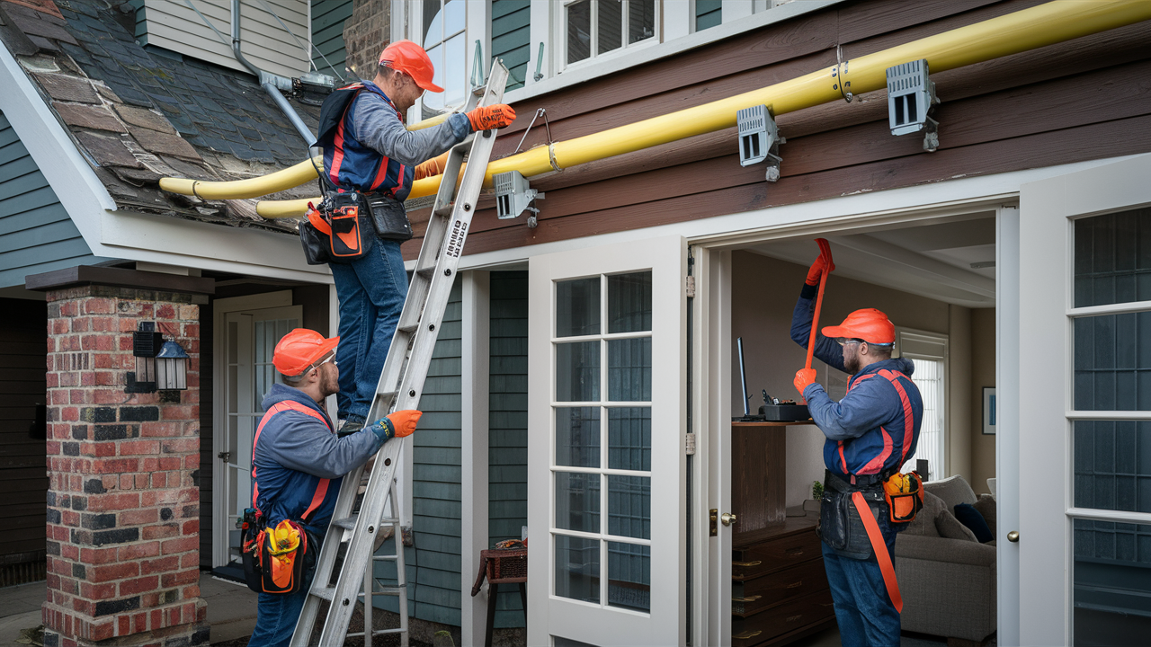 How is Fios installed in your house?