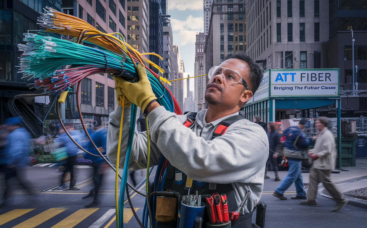 How long does it take for ATT to install fiber optic?