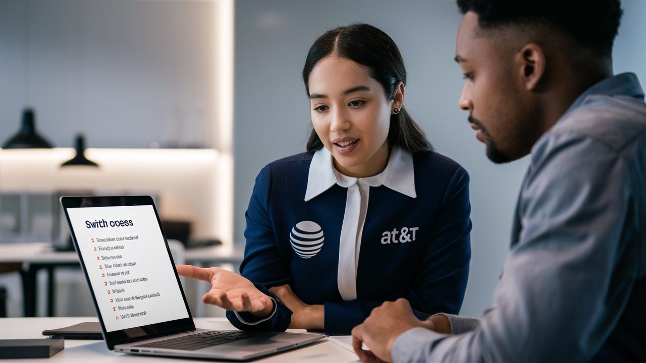 How long does it take to switch to AT&T fiber?