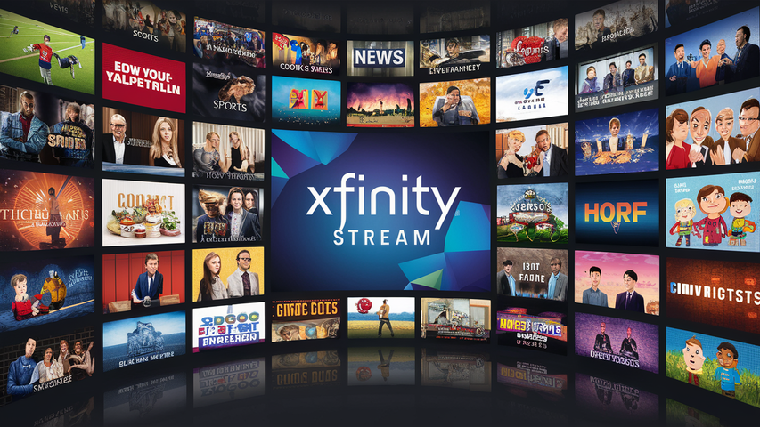 How many channels do you get with Xfinity Stream?