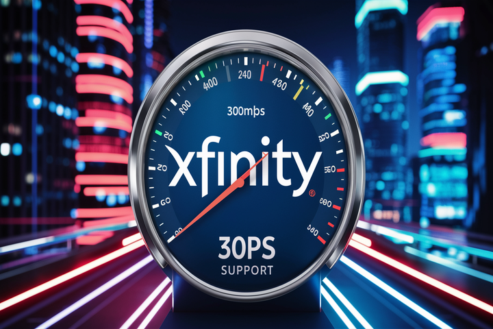 How many devices can 300Mbps support Xfinity?