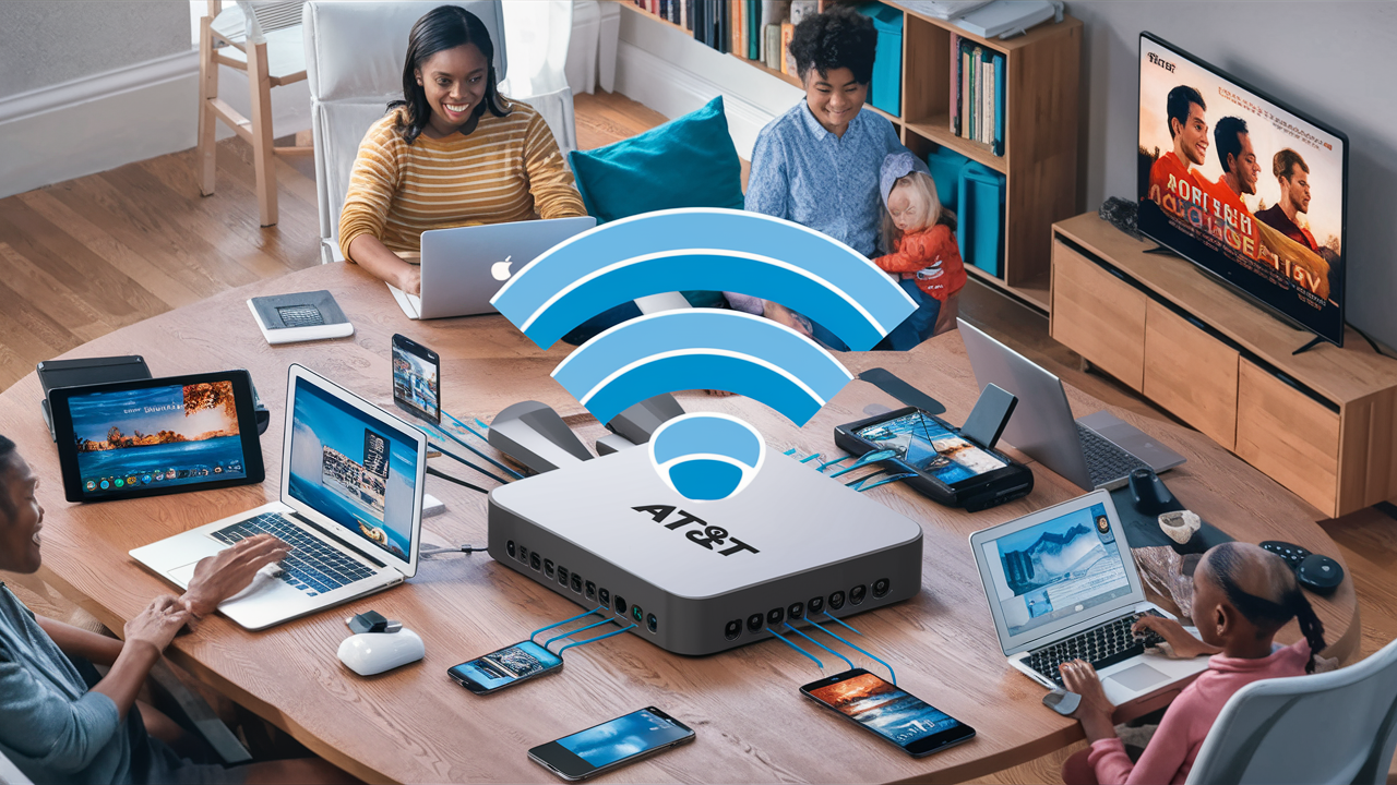 How many devices can I connect to ATT fiber Wi-Fi?