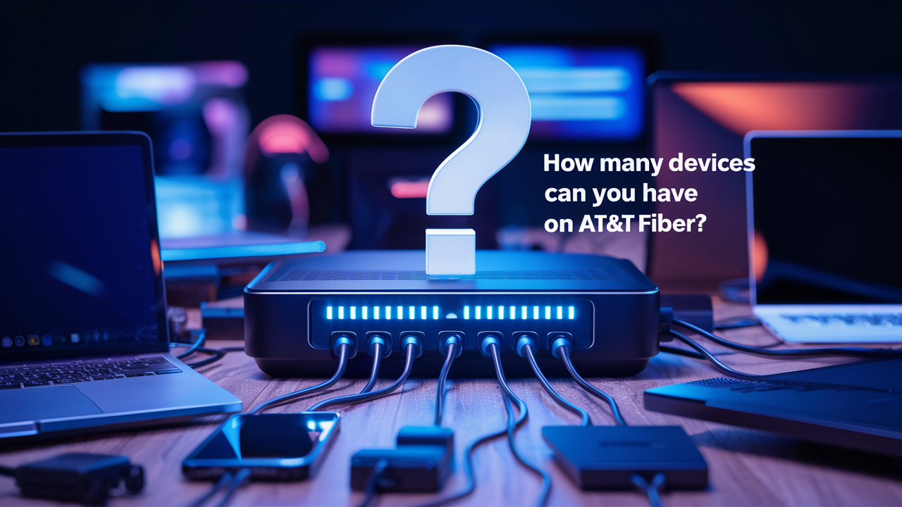 How many devices can you have on AT&T Fiber?