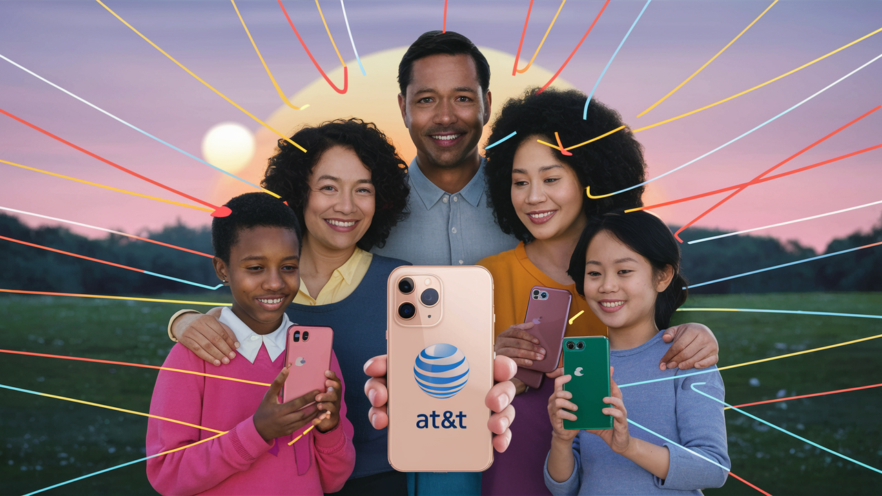 How many lines can you add to an AT&T family plan?