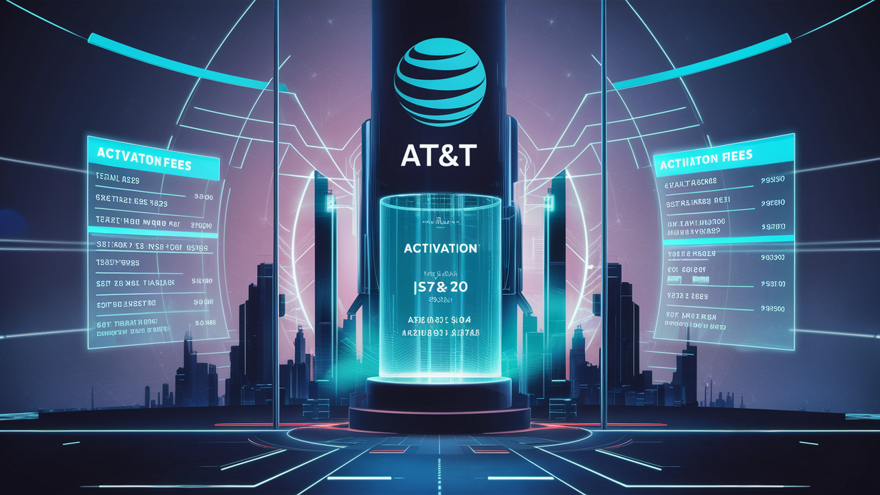 How much are activation fees for AT&T?