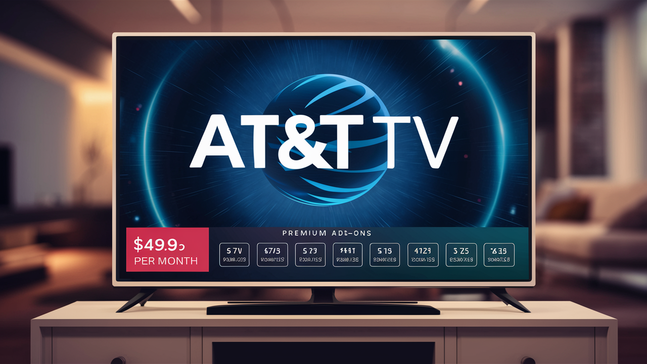 How much does AT&T TV cost a month?