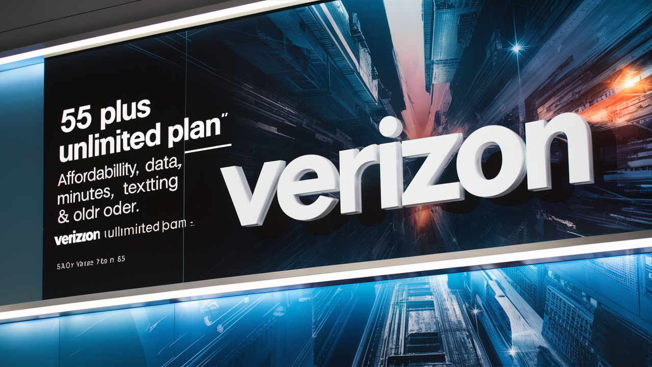 How much is a Verizon 55 Plus unlimited plan?