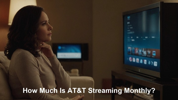 How much is AT&T streaming monthly?