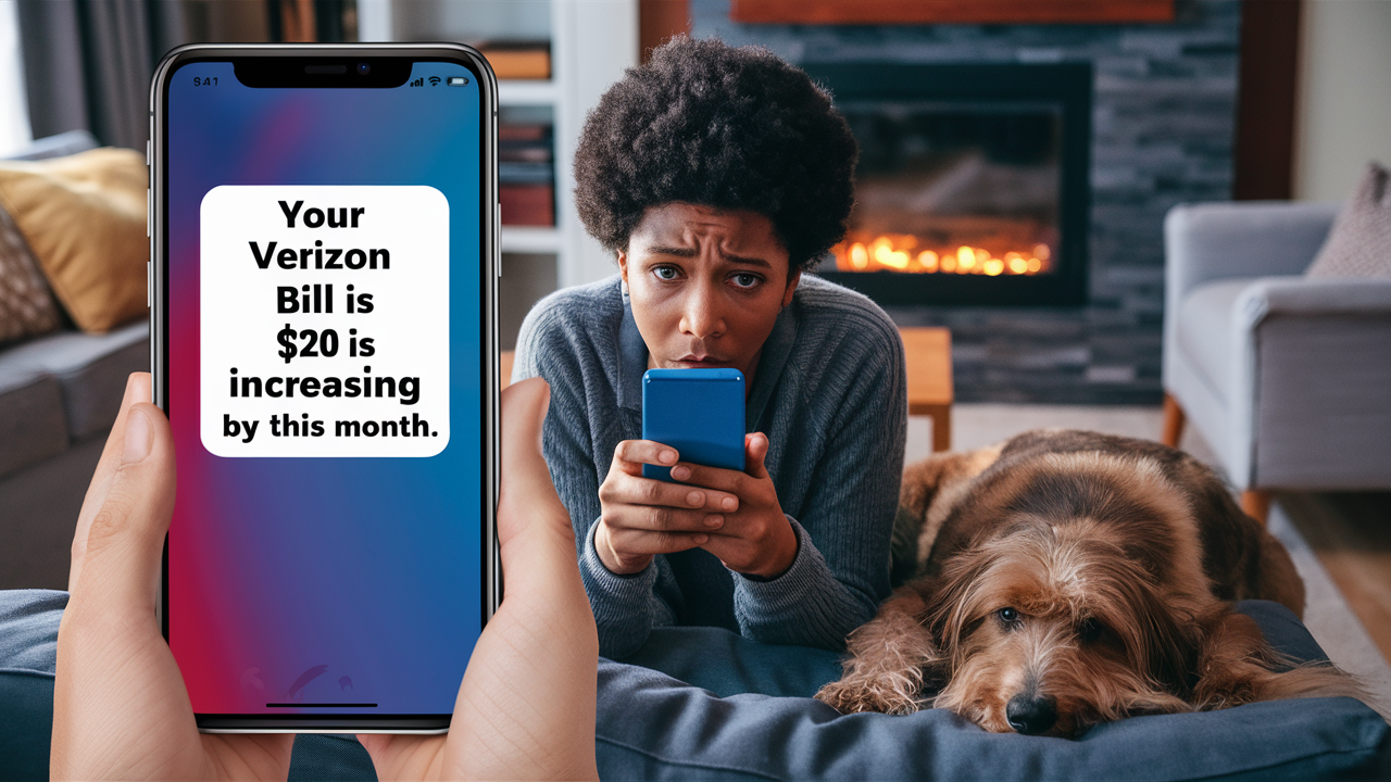 How much is the Verizon bill going up?