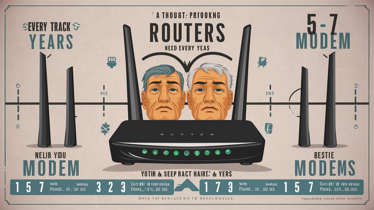 How often should you replace your router and modem?